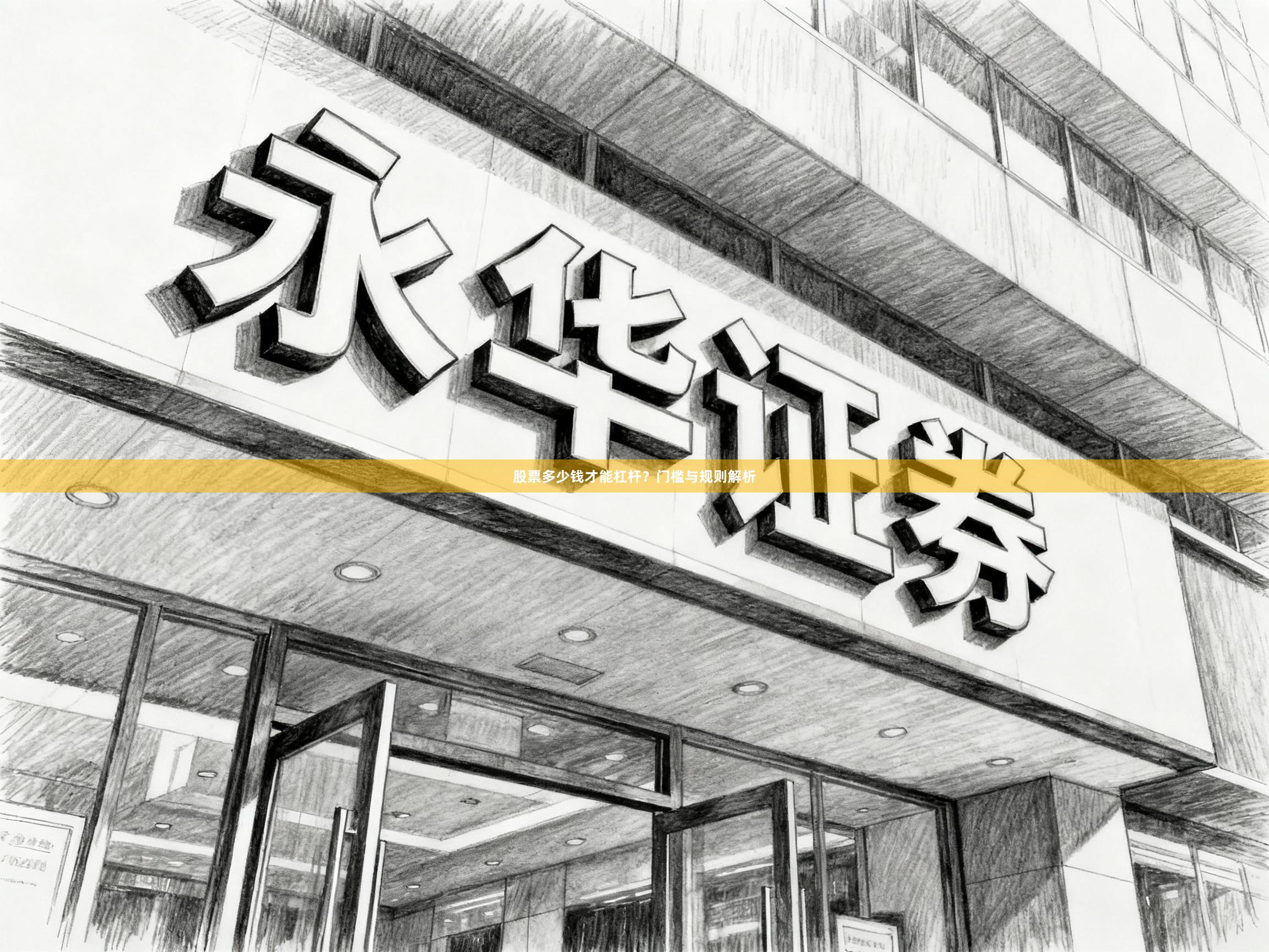 股票多少钱才能杠杆？门槛与规则解析